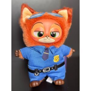 Miniso x Zootopia – “Officer Nick” Plush Pendant